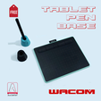 wacom-base-1.png FREE DESIGN - PEN BASE TABLET - WACOM