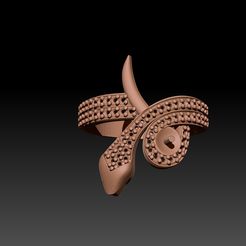 4.jpg Pearl Snake Ring