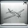piper-j-3-cub.png Wall Silhouette: Airplane Set