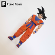 Flexi-Town-Goku,-I6.png Flexi Goku, Kakarot, Dragon Ball Z Collection, figurine articulée, 3mf inclus