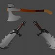 Kratos`s-Weapons.jpg Weapons of Kratos