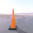 Traffic-Signs-Cone.jpg 1/14 RC Construction Diorama
