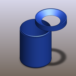 boubelle-et-bouchon.png STL file Recycling garbage can for 3D printer・3D printable model to download