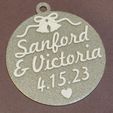 20221224_134501.jpg Wedding or Anniversary Ornament
