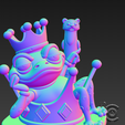 SNAG-0081.png Lazy Frog King - The Lord of Naps and Ponds