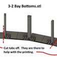 3-2_Bay_Bottoms.jpg N Scale -- Engine Bay Fronts for Roundhouse....