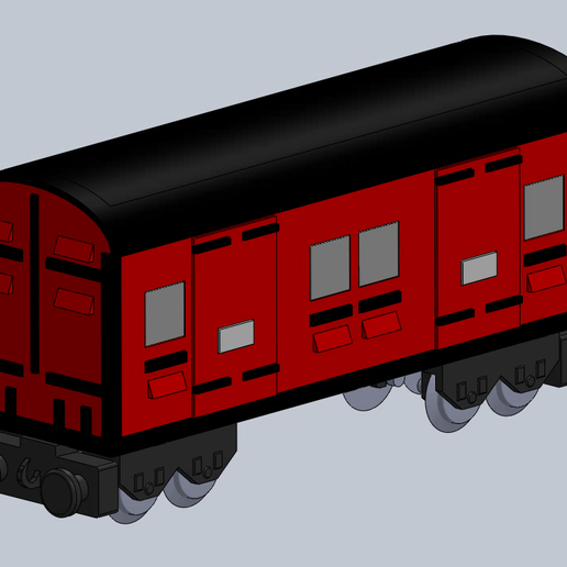 Mail Car for Lego Railroad