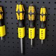 20200305_020515.jpg Wera 917 series phillips screwdriver pegboard mounts - PH1, PH2, PH3, PH4