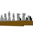 a.png Archivo STL Juego de ajedrez plegable・Modelo para descargar e imprimir en 3D