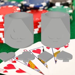 mate poker.jpg Free 3D file Mate Poker・3D print design to download