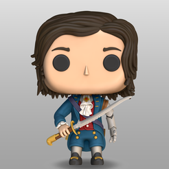 1.png STL file Lies of P - Pinocchio Funko・3D printable model to download