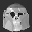 ALEXA_ECHO_DOT_5_HELMET_MANDALORIAN_SKULL.jpg Suporte Alexa Echo Dot 4a e 5a Geração Helmet Mandalorian Skull Star Wars