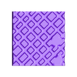 Topper Grid square 25mm 7.stl Base toppers Square 20mm,25mm, Round 25mm,28mm,32mm