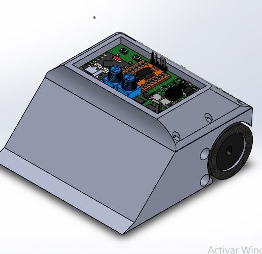 MINI SUMO ROBOT BLUETOOTH - RC - SUMO BOT - 10X10 CM