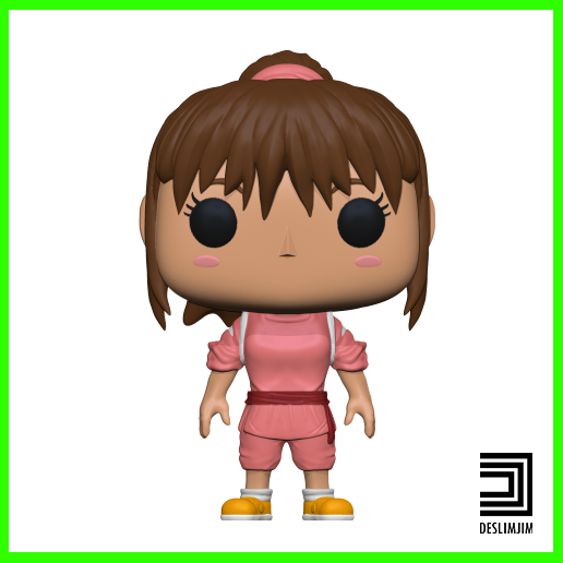 👹 CHIHIRO SPIRITED AWAY GHIBLI FUNKO POP・ 3D File for 3D