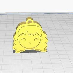 hg1.jpg STL file Hermione keychain・3D printable design to download