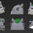 totoro_02.jpg Totoro and friends Keycaps - Mechanical Keyboard