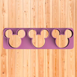 MINICORTANTE-MICKEY.png Mickey mini cookie cutter for cookie dough and clay - Cookies cutters