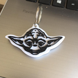 yoda6.png Key chain Yoda