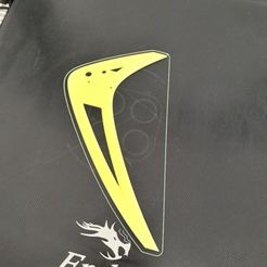 | / Tail fin for alzrc x360 heli