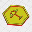 beach_umbrella-preview.png 81 Symbol Meeple Hexagons Collection – 3D Printable Game Tokens