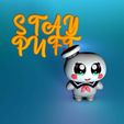ghostbusters-kawaii-sculpture.jpg Stay Puft Kawaii Version: Explore this Cute Ghostbusters 3D Model