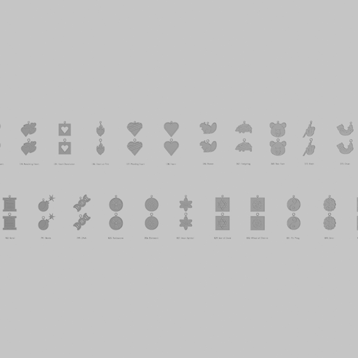 Dark Fantasy – Pendant Pack 3D model