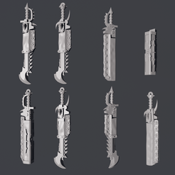 chaos_swords_render.png [Updated] Chaos/Legions sheathed chain weapons
