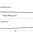 Wing-plan.png V2 Arrow  60" Twist Wing Slope Glider E- Glider