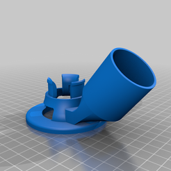 thosa_hars_body_vacuum.png Fichier STL gratuit Support de toupie réglable en hauteur pour outil rotatif (REMIX)・Design pour imprimante 3D à télécharger, Thosa