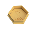 hexagonal.png Valentine's Day cookie cutters