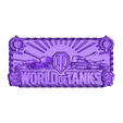 218.stl World of tanks logo image cnc router