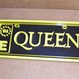 queen-concierto-entradas-musica-rock-5.jpg Queen Mini License plate, logo, poster, sign, signboard, rock music group