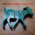 Cabra_flexi_2.jpg Flexi Goat - Nativity Collection - Goat
