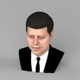 untitled.1493.jpg John F Kennedy bust ready for full color 3D printing