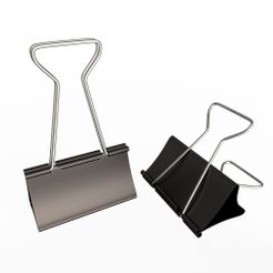 Binder-Clip-1.jpg 3D file Binder Clip・3D print model to download