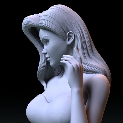 🐇 JESSICA RABBIT - innocent girl version・ STL File for ・Cults