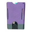 Black-Purple-min.jpg Slim and Smart Wallet with NFC