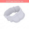 Plaque_1~2.5in-cookiecutter-only2.png Plaque #1 Cookie Cutter 2.5in / 6.4cm