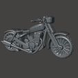 bike0.JPG 28mm Motorbike for FWW, Dark Future, Gaslands and Other Post Apocalyptic Games