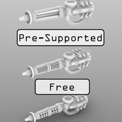 C-beamer-SupportedFree.jpg Download free STL file Suturus Pattern C-Beamer For Smaller Knights (Free) • Model to 3D print, johnbearross