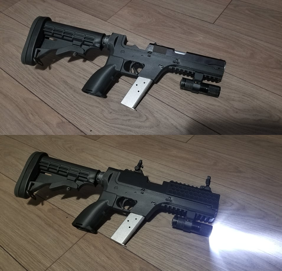 Descargar archivo STL gratis 3011 Carabina .45 ACP • Diseño para