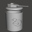 ca2.jpg Girls Und Panzer "Anglerfish" Tank Logo Cup and Lid