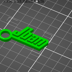 Juan.png 3MF file Juan Flexible Keychain・3D printable model to download