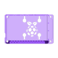 RPI Case v4 Pi Cover.stl Waveshare 7.9" DSI LCD & RPI 4B Enclosure