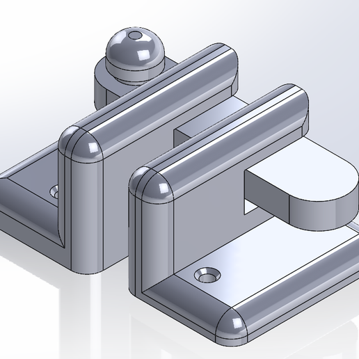 🪟 Window Lock・Free STL File for 3D printing・Cults