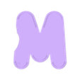 M_Letter.STL Melissa Minnie Mouse LED