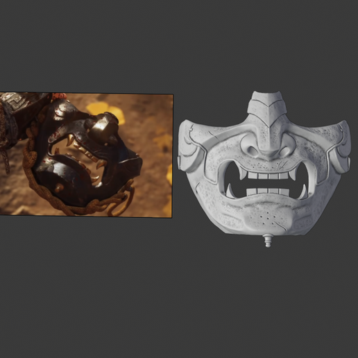 front.png Ghost of Tsushima: Ghost Mask