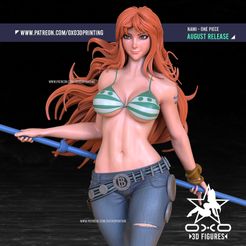 OXO3D_Nami_SFW_01.jpg Fichier 3D Nami de Onepiece・Plan imprimable en 3D à télécharger