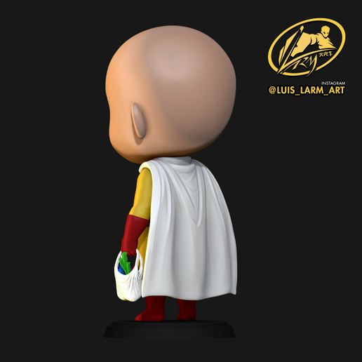 Render-Cults3D-4.jpg Saitama Chibi One Punch Man